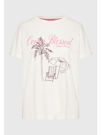 γυναικείο βαμβακερό t-shirt με τύπωμα