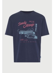 ανδρικό βαμβακερό t-shirt με τύπωμα