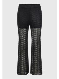 γυναικείο πλεκτό παντελόνι με ζακάρ pattern