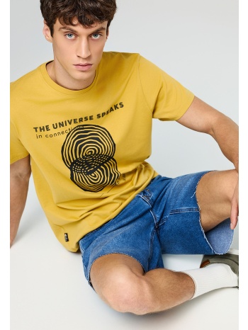 t-shirt απο οργανικό βαμβάκι με τύπωμα