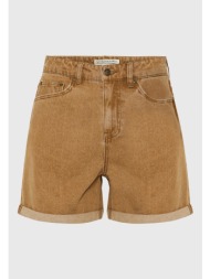 γυναικείο τζιν σορτς με ρεβέρ