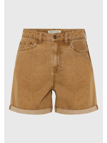γυναικείο τζιν σορτς με ρεβέρ