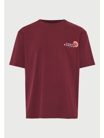 ανδρικό relaxed t-shirt με τύπωμα στην πλάτη