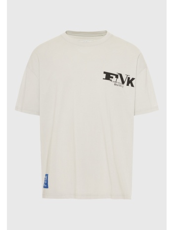 ανδρικό oversized t-shirt με τύπωμα στην πλάτη