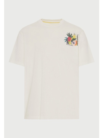 ανδρικό relaxed t-shirt με τύπωμα στην πλάτη