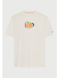 ανδρικό t-shirt με τύπωμα στην πλάτη