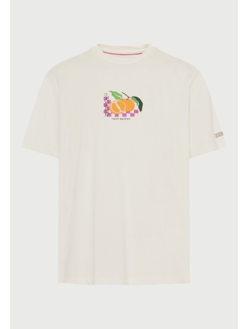 ανδρικό t-shirt με τύπωμα στην πλάτη