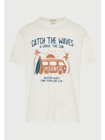 ανδρικό t-shirt με τύπωμα από βαμβάκι