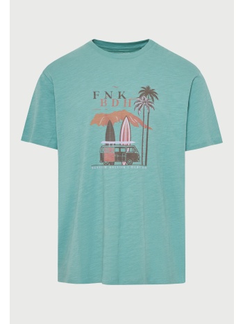 ανδρικό t-shirt με τύπωμα από βαμβάκι