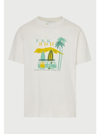 ανδρικό t-shirt με τύπωμα από βαμβάκι