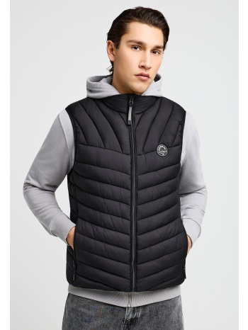 ανδρικό αμάνικο καπιτονέ μπουφάν