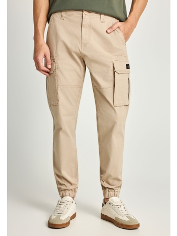 ανδρικό cargo παντελόνι με cuffed τελείωμα