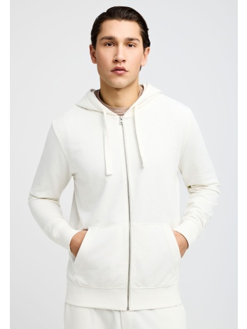 ανδρική ζακέτα φούτερ με κουκούλα - the essentials