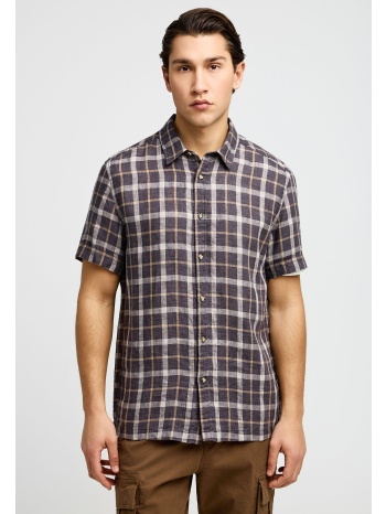ανδρικό relaxed καρό πουκάμισο