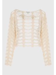 γυναικεία μπλούζα με αραιή πλέξη