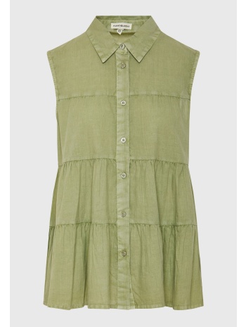 γυναικείο πουκάμισο με βολάν