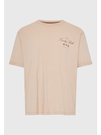 ανδρικό βαμβακερό relaxed t-shirt με τύπωμα