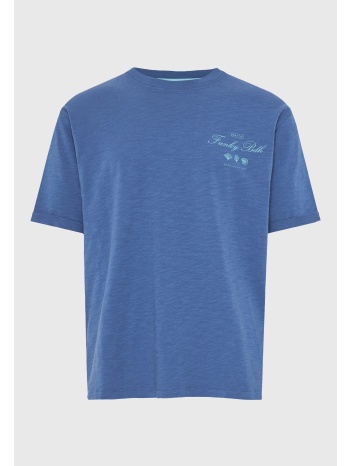 ανδρικό βαμβακερό relaxed t-shirt με τύπωμα