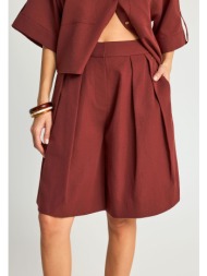 βερμούδα με πιέτες