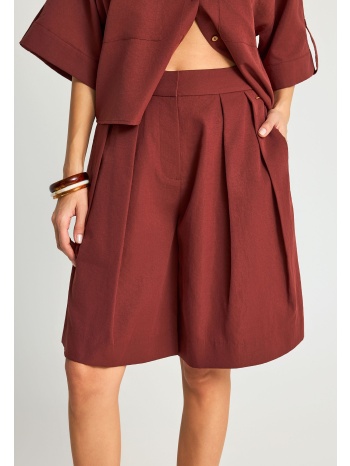 βερμούδα με πιέτες