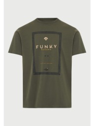 ανδρικό t-shirt με τύπωμα από βαμβάκι