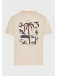 ανδρικό t-shirt με τύπωμα στην πλάτη