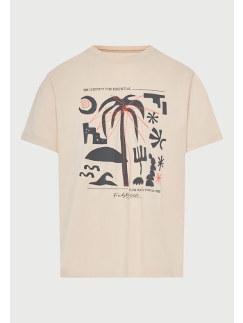 ανδρικό t-shirt με τύπωμα στην πλάτη