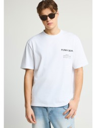 ανδρικό t-shirt με τύπωμα από βαμβάκι