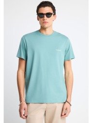 ανδρικό μονόχρωμο t-shirt - the basics collection