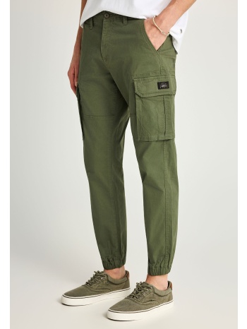 ανδρικό cargo παντελόνι με cuffed τελείωμα