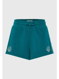 αθλητικό loose σορτς με τύπωμα