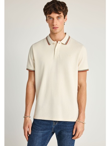 essential μπλούζα πόλο από βαμβάκι