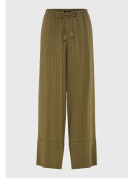 γυναικεία relaxed fit ριγέ παντελόνα