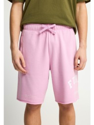 ανδρική βερμούδα αθλητική με τυπωμένο logo