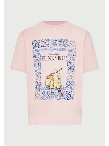 ανδρικό βαμβακερό t-shirt με τύπωμα