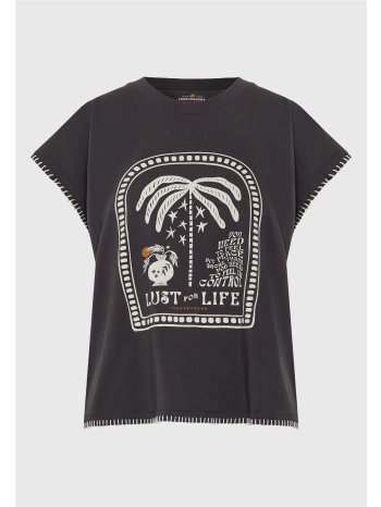 γυναικείο relaxed t-shirt με τύπωμα