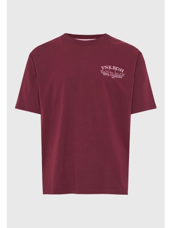 ανδρικό relaxed t-shirt με τύπωμα στην πλάτη