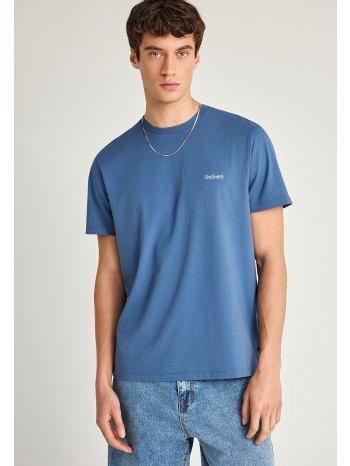 ανδρικό μονόχρωμο t-shirt - the basics collection