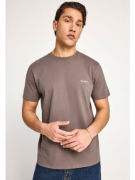 ανδρικό μονόχρωμο t-shirt - the basics collection