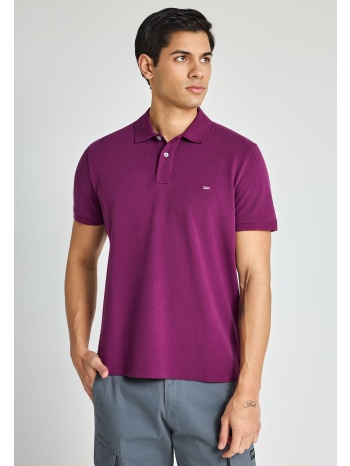 essential μπλούζα πόλο από βαμβάκι