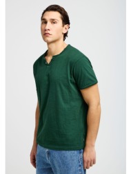 ανδρικό βαμβακερό t-shirt με v-neck - the essentials