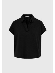 γυναικείο t-shirt με γιακά - the basics collection