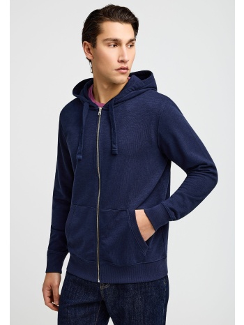 ανδρική ζακέτα φούτερ με κουκούλα - the essentials