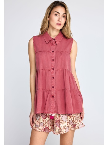 γυναικείο πουκάμισο με βολάν