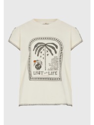 γυναικείο relaxed t-shirt με τύπωμα