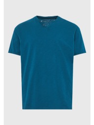 ανδρικό βαμβακερό t-shirt με v-neck - the essentials