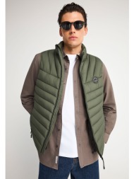 ανδρικό αμάνικο καπιτονέ μπουφάν