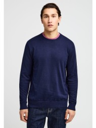 ανδρικό ελαφρύ πλεκτό με λαιμόκοψη