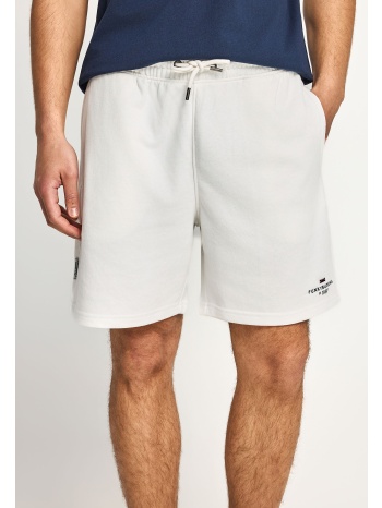 ανδρική αθλητική βερμούδα με λογότυπο