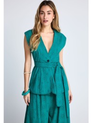 γιλέκο με διάτρητο ...